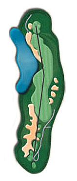hole 13 overhead view