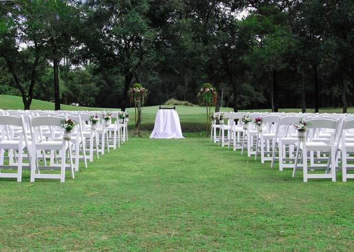 outdoors ceremony