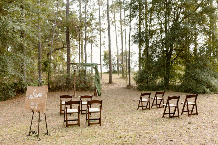 outdoors ceremony