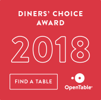 Diners' Choice Award 2018