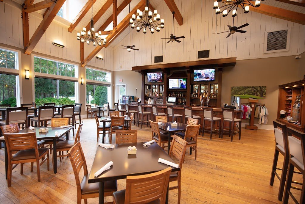 view of dining room and bar